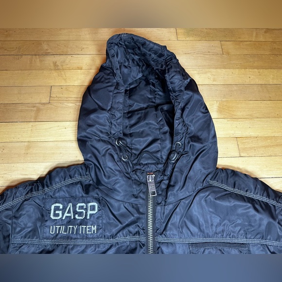 Vintage GASP Utility Bomber Jacket. Heavy detail. - Picture 3 of 11